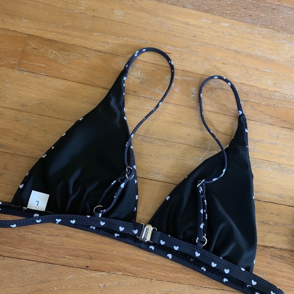 SOLD Zahara swim Cherry Valentine bikini sz L NWT - Picture 5 of 5